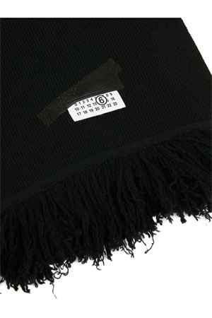Sciarpa in misto lana nero MM6 MAISON MARGIELA | SH2TE0004M13168900S